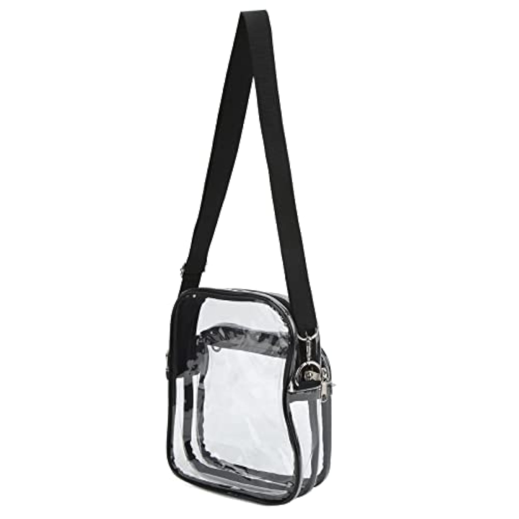 Transparent Shoulder Bag, Dirt and Water Resistant Clear Messenger Bag